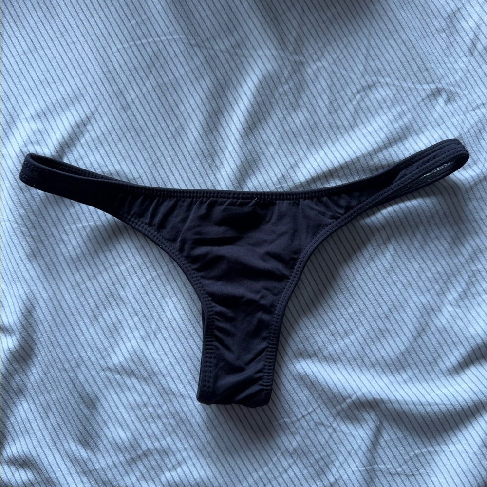 Black String bottoms - Picture 2 of 2